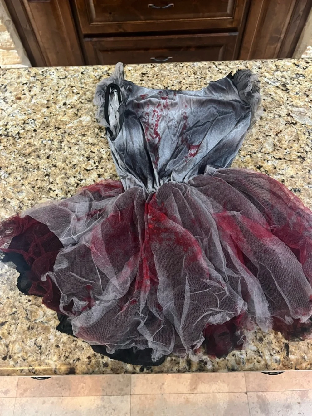 New - Spooktacular Creations Prom Queen Zombie Halloween Costume | Size XL 12/14